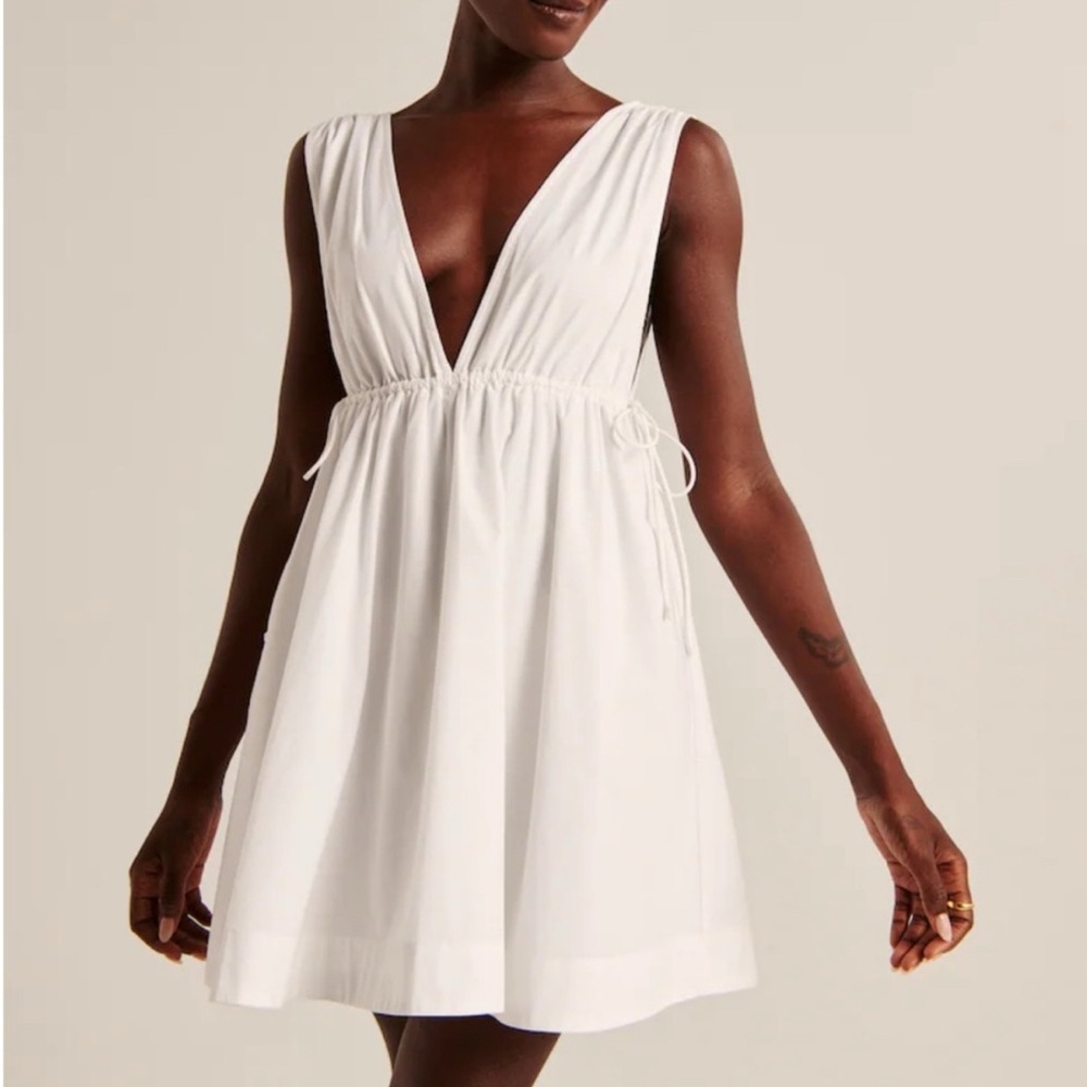 NWT Abercrombie & Fitch | White mini dress